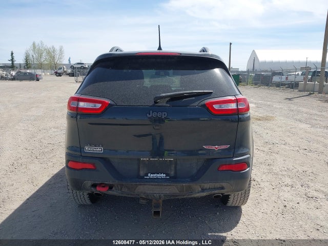 2017 Jeep Cherokee Trailhawk მანქანა იყიდება აუქციონზე, vin: 1C4PJMBS2HW619869, აუქციონის ნომერი: 12608477