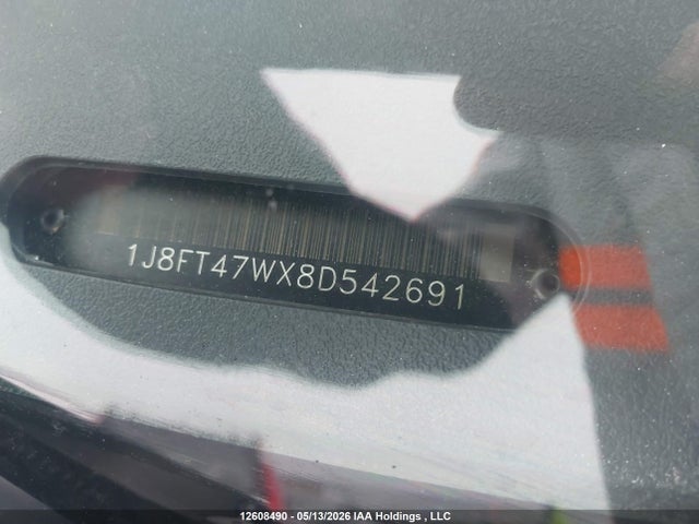 Aukcja sprzedaży 2008 Jeep Compass Sport/north, vin: 1J8FT47WX8D542691, numer aukcji: 12608490
