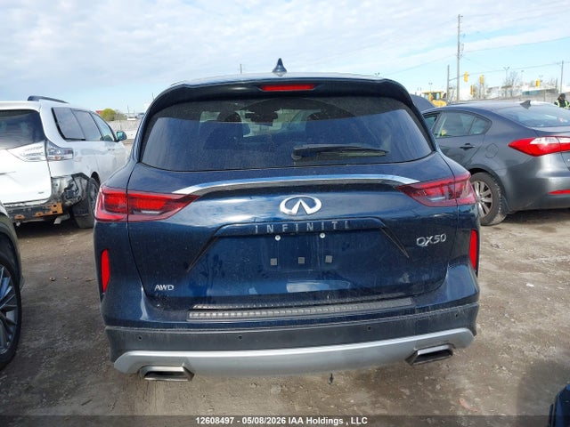 12608497 :رقم المزاد ، 3PCAJ5AB7NF110728 vin ، 2022 Infiniti Qx50 Pure مزاد بيع
