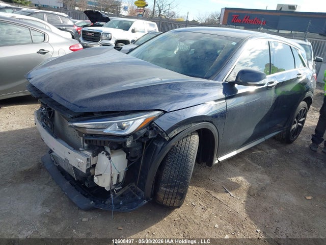 12608497 :رقم المزاد ، 3PCAJ5AB7NF110728 vin ، 2022 Infiniti Qx50 Pure مزاد بيع