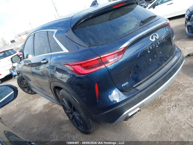 12608497 :رقم المزاد ، 3PCAJ5AB7NF110728 vin ، 2022 Infiniti Qx50 Pure مزاد بيع