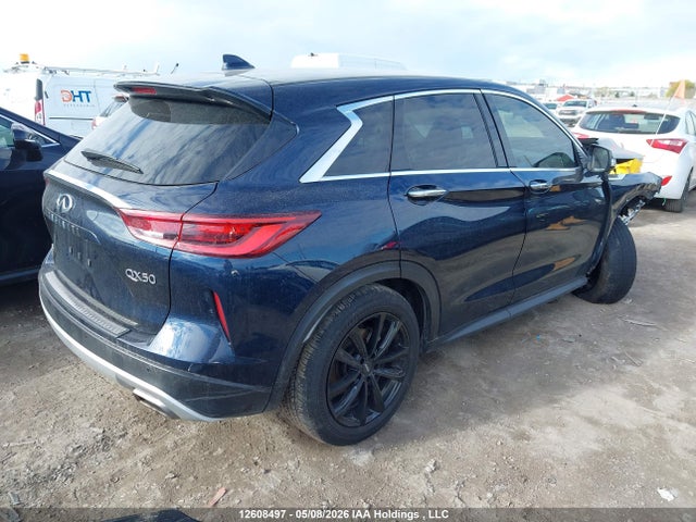 12608497 :رقم المزاد ، 3PCAJ5AB7NF110728 vin ، 2022 Infiniti Qx50 Pure مزاد بيع