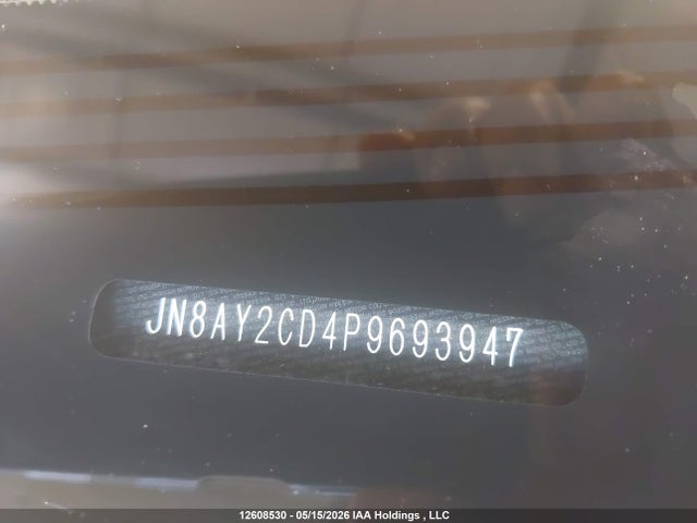 Продажа на аукционе авто 2023 Nissan Armada Platinum, vin: JN8AY2CD4P9693947, номер лота: 12608530