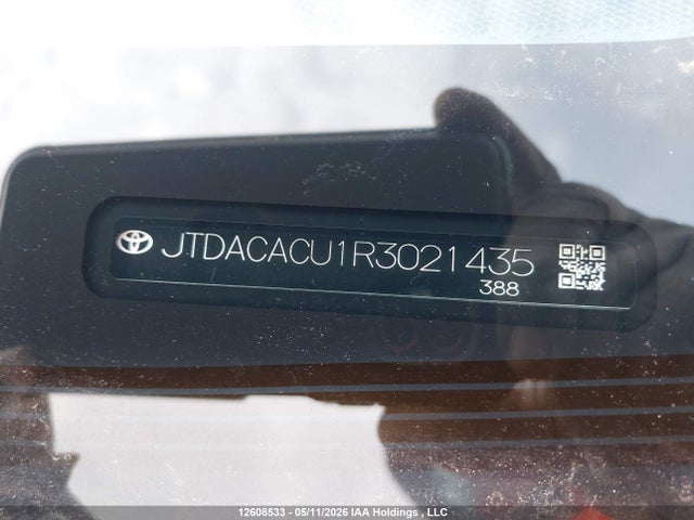 2024 Toyota Prius Prime Se/xse/xse Premium მანქანა იყიდება აუქციონზე, vin: JTDACACU1R3021435, აუქციონის ნომერი: 12608533
