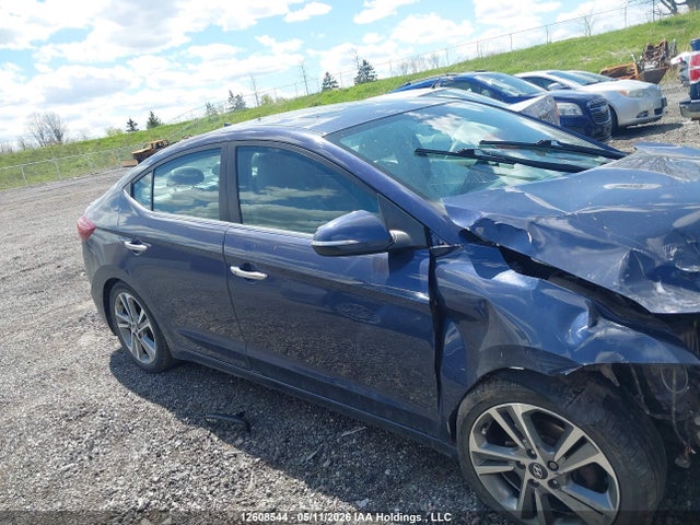 2018 Hyundai Elantra Limited მანქანა იყიდება აუქციონზე, vin: KMHD84LF2JU684878, აუქციონის ნომერი: 12608544