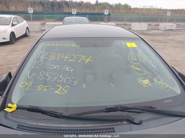 Продаж на аукціоні авто 2012 Toyota Corolla Ce, vin: 2T1BU4EE9CC857503, номер лоту: 12314274