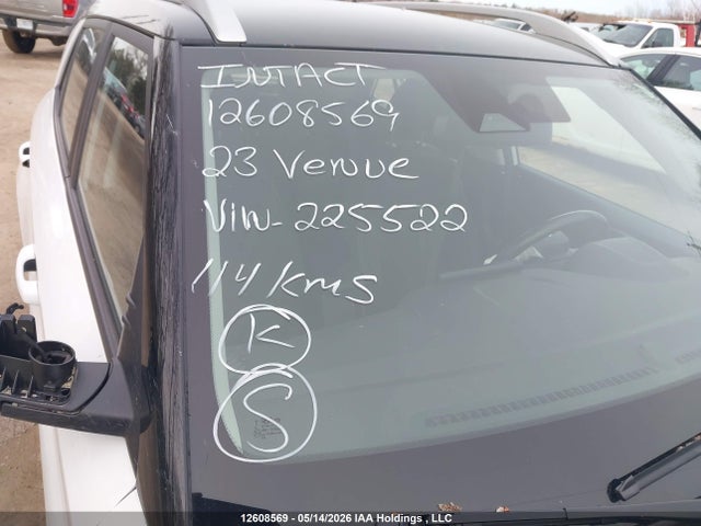 12608569 :رقم المزاد ، KMHRC8A37PU225522 vin ، 2023 Hyundai Venue Sel/limited مزاد بيع