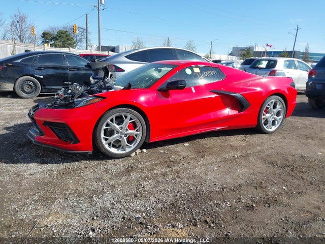 Продажа на аукционе авто 2023 Chevrolet Corvette Stingray 3lt, vin: 1G1YC3D41P5142243, номер лота: 12608580