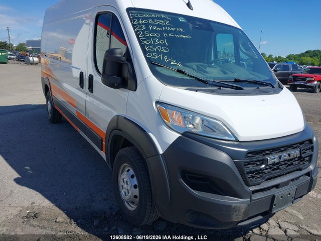 Продаж на аукціоні авто 2023 Ram Promaster 2500 High Roof 159 In. Wb, vin: 3C6LRVDG8PE501301, номер лоту: 12608582