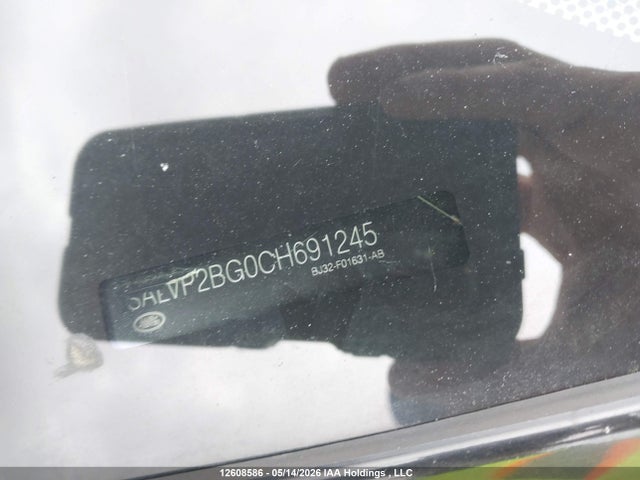2012 Land Rover Range Rover Evoque Pure Plus მანქანა იყიდება აუქციონზე, vin: SALVP2BG0CH691245, აუქციონის ნომერი: 12608586