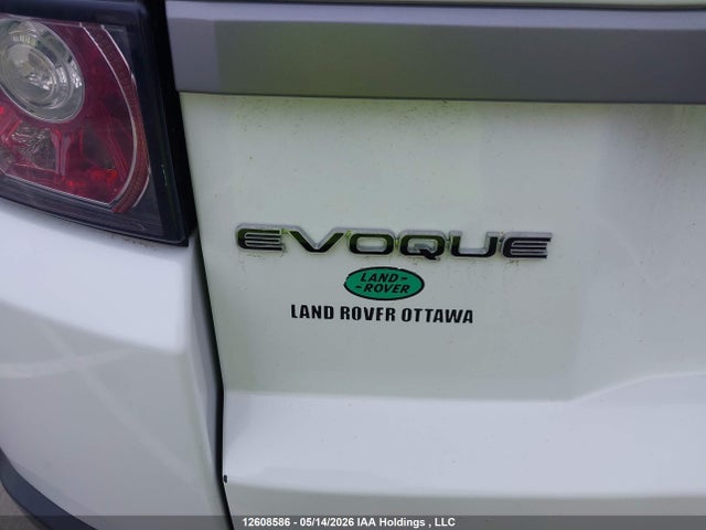 2012 Land Rover Range Rover Evoque Pure Plus მანქანა იყიდება აუქციონზე, vin: SALVP2BG0CH691245, აუქციონის ნომერი: 12608586