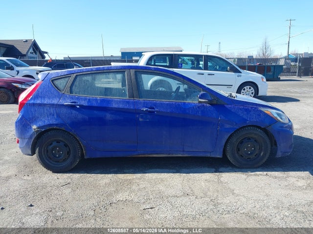 12608587 :رقم المزاد ، KMHCU5AE4DU105255 vin ، 2013 Hyundai Accent Gls مزاد بيع