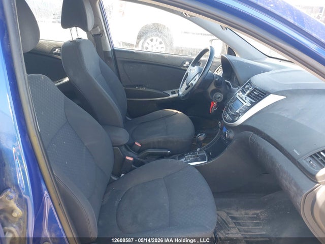 12608587 :رقم المزاد ، KMHCU5AE4DU105255 vin ، 2013 Hyundai Accent Gls مزاد بيع