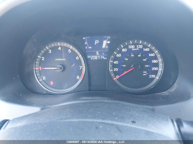 12608587 :رقم المزاد ، KMHCU5AE4DU105255 vin ، 2013 Hyundai Accent Gls مزاد بيع