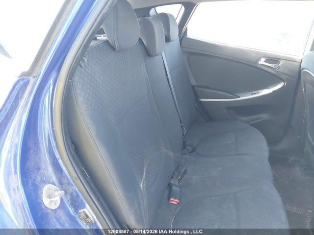 12608587 :رقم المزاد ، KMHCU5AE4DU105255 vin ، 2013 Hyundai Accent Gls مزاد بيع