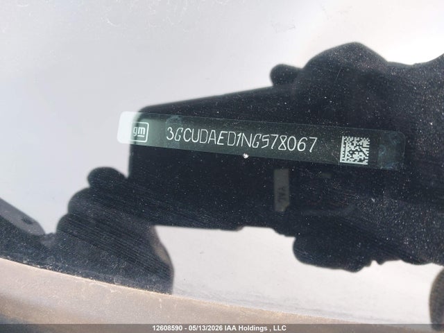 3GCUDAED1NG578067 Chevrolet Silverado 1500 Work Truck