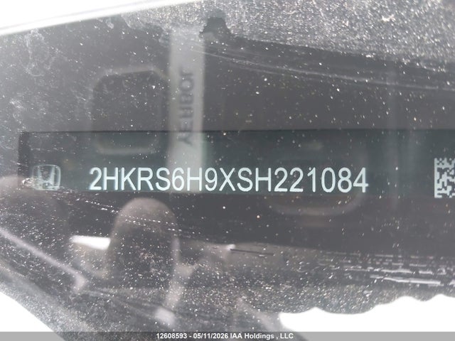 2025 Honda Cr-v Touring Hybrid მანქანა იყიდება აუქციონზე, vin: 2HKRS6H9XSH221084, აუქციონის ნომერი: 12608593