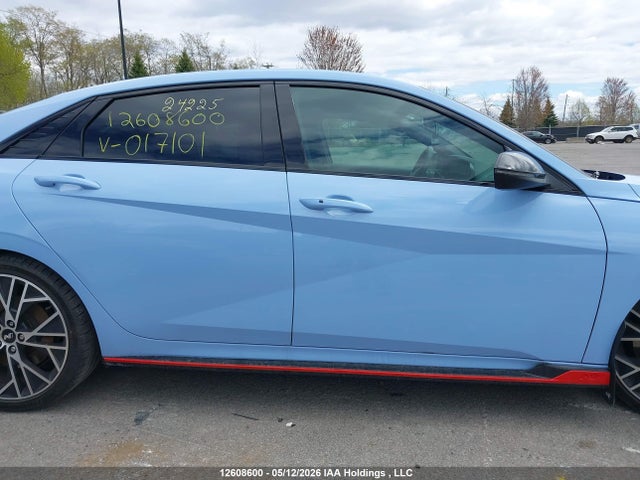 KMHLW4AKXPU017101 Hyundai ELANTRA N