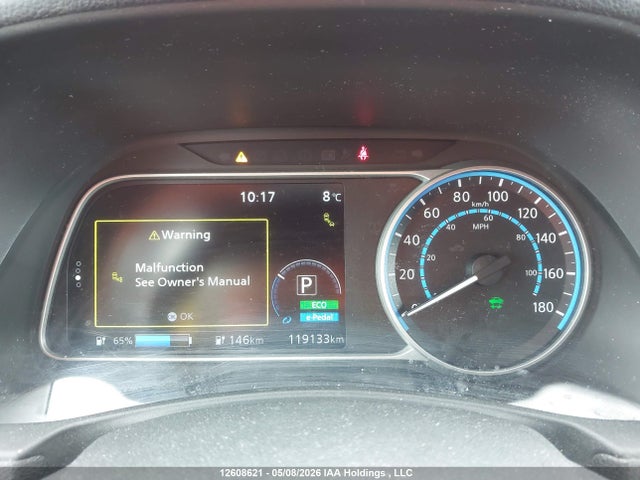1N4AZ1CP2KC301644 Nissan Leaf S/sl/sv