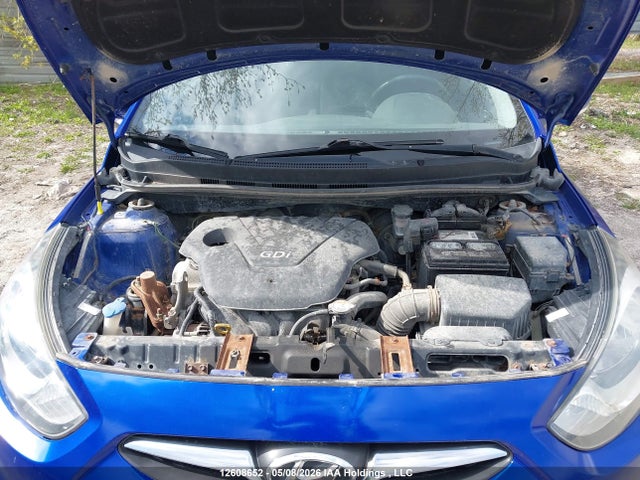 2013 Hyundai Accent მანქანა იყიდება აუქციონზე, vin: KMHCU5AEXDU108287, აუქციონის ნომერი: 12608652