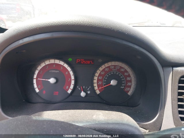 2010 Kia Rio5 Ex/ex-convenience/ex-sport მანქანა იყიდება აუქციონზე, vin: KNADH5A3XA6611553, აუქციონის ნომერი: 12608659