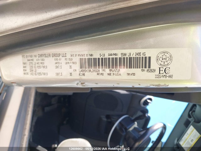Aukcja sprzedaży 2010 Jeep Wrangler, vin: 1J4BA5H19AL205620, numer aukcji: 12608662