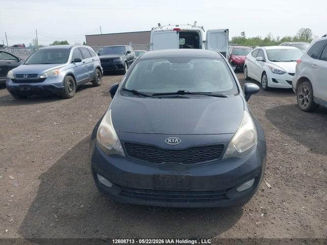 2013 Kia Rio Lx მანქანა იყიდება აუქციონზე, vin: KNADM4A3XD6104677, აუქციონის ნომერი: 12608713