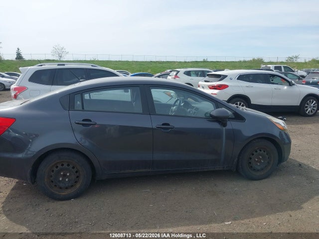 2013 Kia Rio Lx მანქანა იყიდება აუქციონზე, vin: KNADM4A3XD6104677, აუქციონის ნომერი: 12608713
