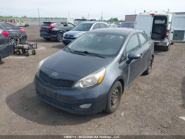 2013 Kia Rio Lx მანქანა იყიდება აუქციონზე, vin: KNADM4A3XD6104677, აუქციონის ნომერი: 12608713