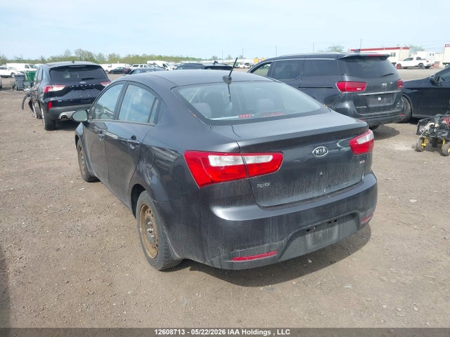 2013 Kia Rio Lx მანქანა იყიდება აუქციონზე, vin: KNADM4A3XD6104677, აუქციონის ნომერი: 12608713