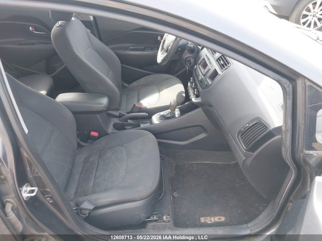 2013 Kia Rio Lx მანქანა იყიდება აუქციონზე, vin: KNADM4A3XD6104677, აუქციონის ნომერი: 12608713