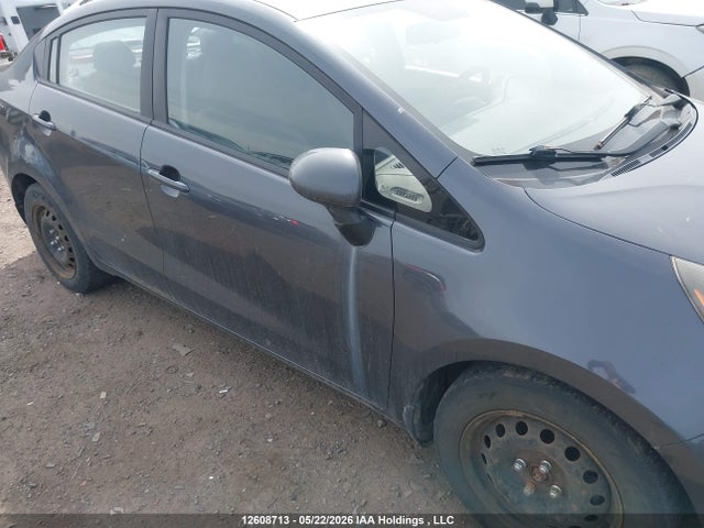 2013 Kia Rio Lx მანქანა იყიდება აუქციონზე, vin: KNADM4A3XD6104677, აუქციონის ნომერი: 12608713