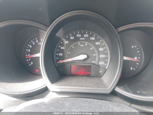 2013 Kia Rio Lx მანქანა იყიდება აუქციონზე, vin: KNADM4A3XD6104677, აუქციონის ნომერი: 12608713
