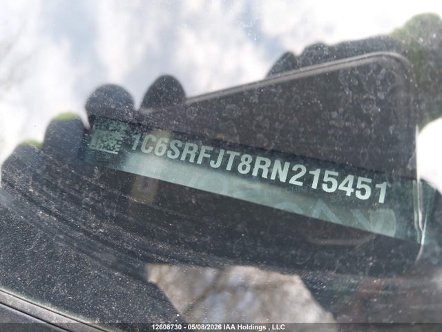 Продажа на аукционе авто 2024 Ram 1500 Laramie, vin: 1C6SRFJT8RN215451, номер лота: 12608730