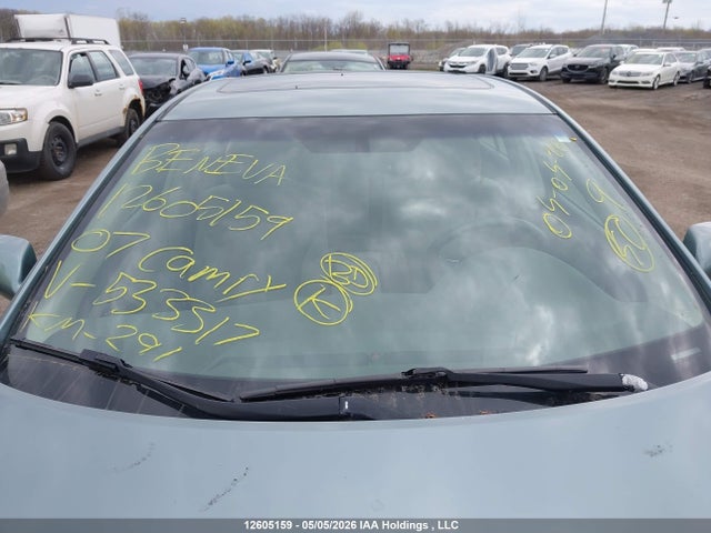 2007 Toyota Camry Le V6/se V6/xle V6 მანქანა იყიდება აუქციონზე, vin: 4T1BK46K57U533317, აუქციონის ნომერი: 12605159