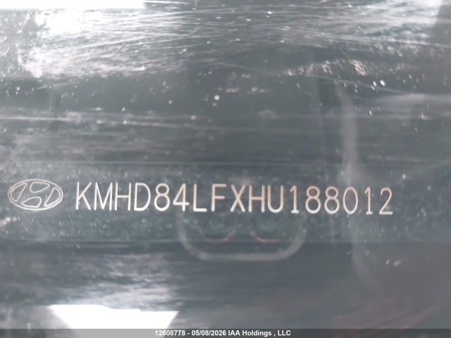 KMHD84LFXHU188012 Hyundai Elantra Gls