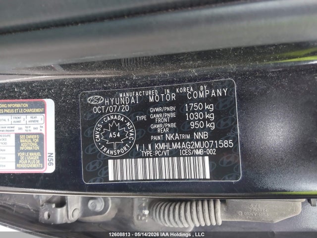 Aukcja sprzedaży 2021 Hyundai Elantra, vin: KMHLM4AG2MU071585, numer aukcji: 12608813