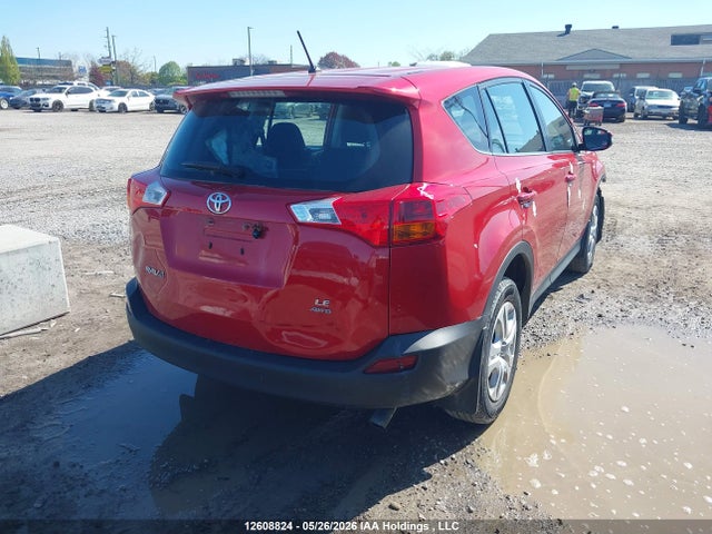 12608824 :رقم المزاد ، 2T3BFREV6FW343237 vin ، 2015 Toyota Rav4 Le مزاد بيع
