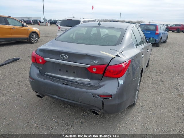 2017 Infiniti Q50 Premium/sport/se მანქანა იყიდება აუქციონზე, vin: JN1EV7AR4HM832171, აუქციონის ნომერი: 12608830