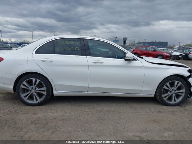 12608863 :رقم المزاد ، 55SWF4KB7FU033097 vin ، 2015 Mercedes-benz C 300 4matic مزاد بيع
