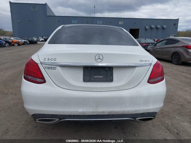 12608863 :رقم المزاد ، 55SWF4KB7FU033097 vin ، 2015 Mercedes-benz C 300 4matic مزاد بيع