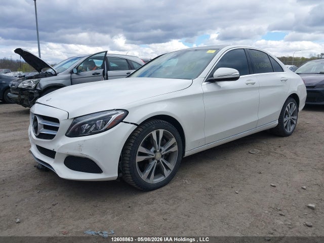 12608863 :رقم المزاد ، 55SWF4KB7FU033097 vin ، 2015 Mercedes-benz C 300 4matic مزاد بيع