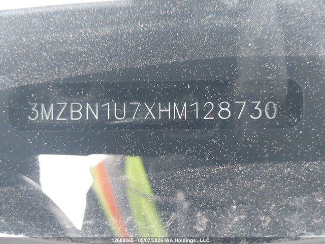 Aukcja sprzedaży 2017 Mazda Mazda3, vin: 3MZBN1U7XHM128730, numer aukcji: 12608865