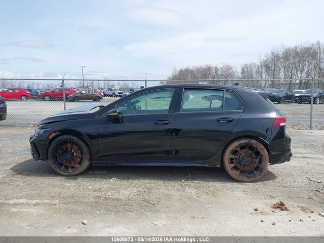 2025 Volkswagen Golf R Black Edition მანქანა იყიდება აუქციონზე, vin: WVWKB7CD8SW254856, აუქციონის ნომერი: 12608873