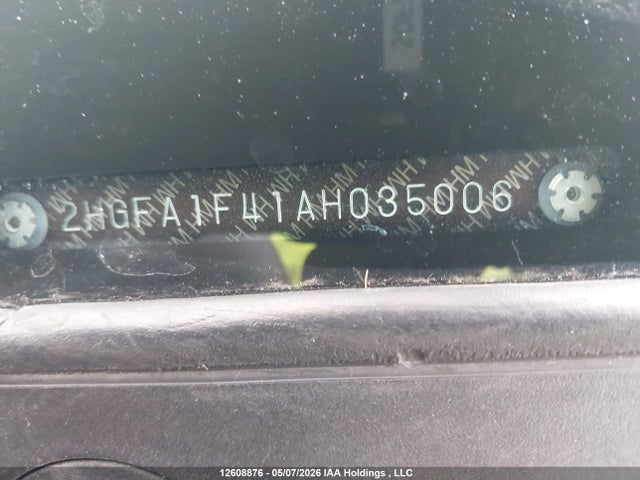 Продаж на аукціоні авто 2010 Honda Civic Dx-g, vin: 2HGFA1F41AH035006, номер лоту: 12608876