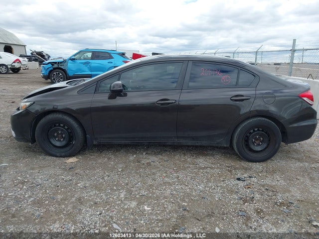 2013 Honda Civic Touring მანქანა იყიდება აუქციონზე, vin: 2HGFB2F75DH000938, აუქციონის ნომერი: 12603413