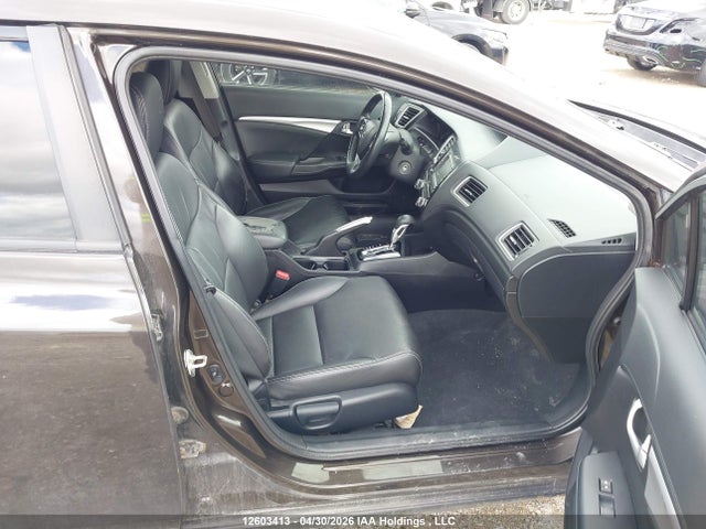 2013 Honda Civic Touring მანქანა იყიდება აუქციონზე, vin: 2HGFB2F75DH000938, აუქციონის ნომერი: 12603413