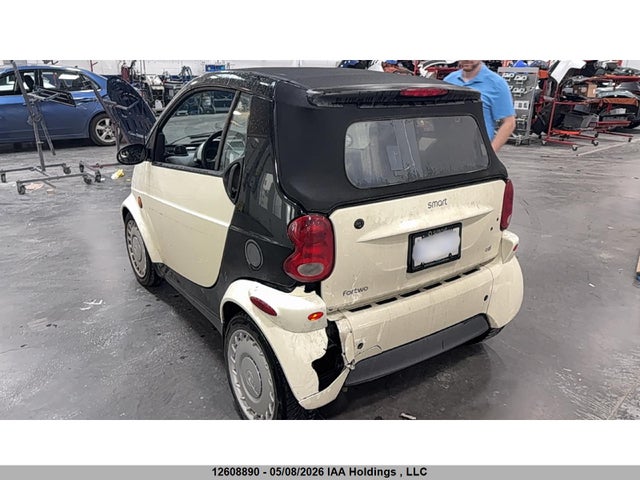 Aukcja sprzedaży 2005 Smart Fortwo, vin: WMEAK00F35J214762, numer aukcji: 12608890