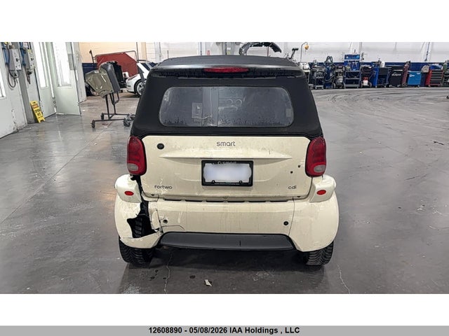 Aukcja sprzedaży 2005 Smart Fortwo, vin: WMEAK00F35J214762, numer aukcji: 12608890