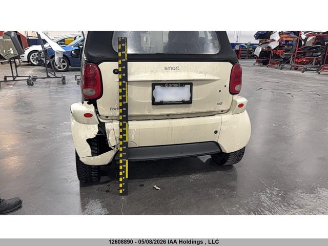 Aukcja sprzedaży 2005 Smart Fortwo, vin: WMEAK00F35J214762, numer aukcji: 12608890